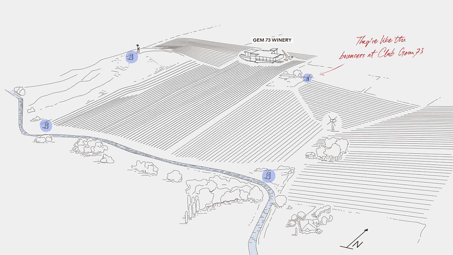 Map Owl Kestrel Boxes